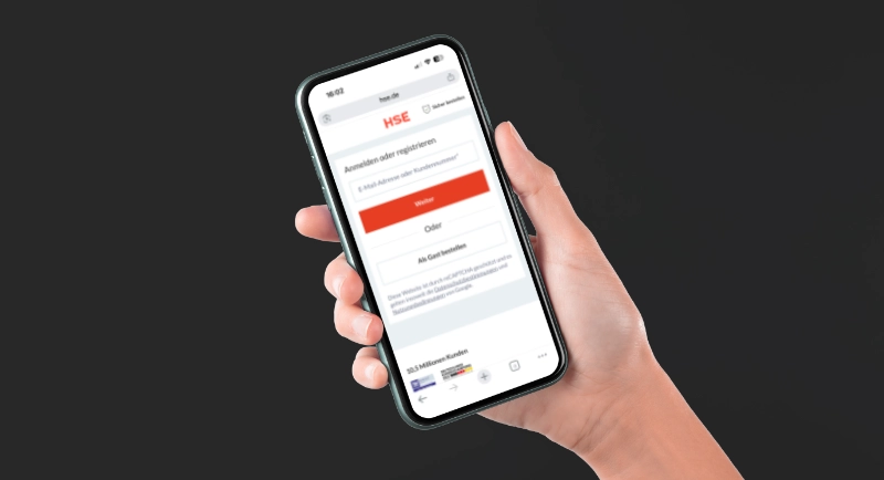 Guest checkout flow on mobile
